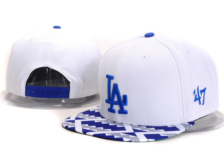 MLB Los Angeles Dodgers 47B Snapback Hat #02